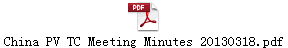 China PV TC Meeting Minutes 20130318.pdf