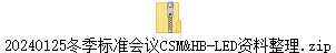 20240125冬季标准会议CSM&HB-LED资料整理.zip
